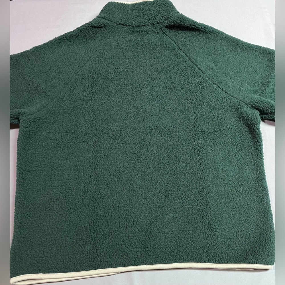 Sierra Designs Women's Fleece Sherpa Zip Up Green Jacket NWT - Picture 8 of 8